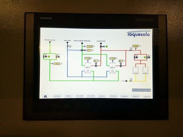 Sala máquinas calefacción fábrica SI Cornellá - imagen 5